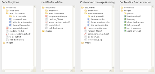 jQuery File Tree