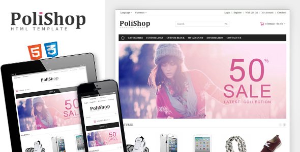 Polishop - Responsive eCommerce Html Template