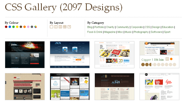 DesignShack Grid CSS Gallery