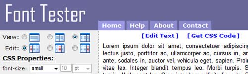 Font Tester