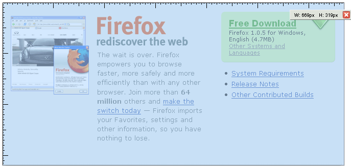 The Essential Firefox Add-ons for Web Designers 6 MeasureIt