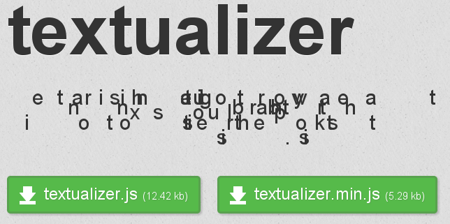 Textualizer jQueyr plugins