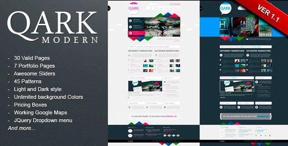 QARK Modern - HTML Template