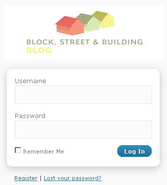 Block, street & building blog