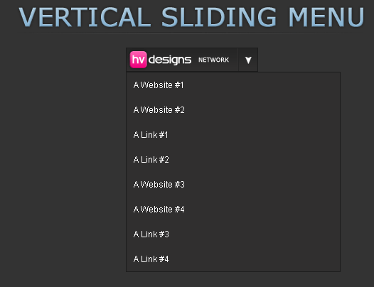 Sliding Menu Tutorial