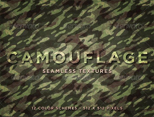 Camouflage Seamless Textures