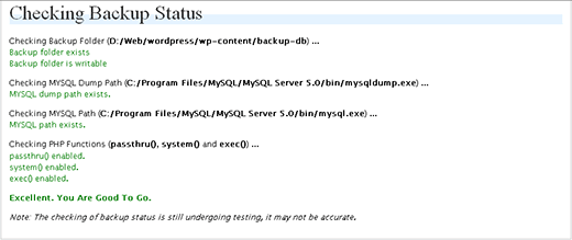 10+ Essential Wordpress Plugins to Backing Up your Database 8 WP-DBManager