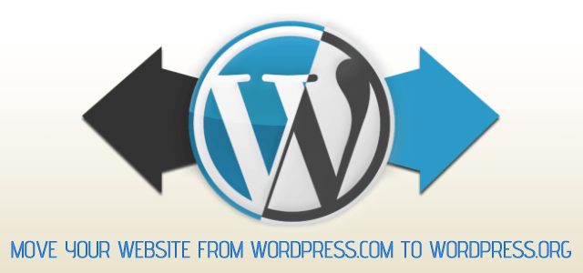 Move from WordPress.com to your own WordPress.org self-host