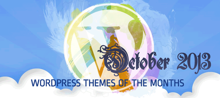 Top Beautiful & Free Premium WordPress Themes October 2013