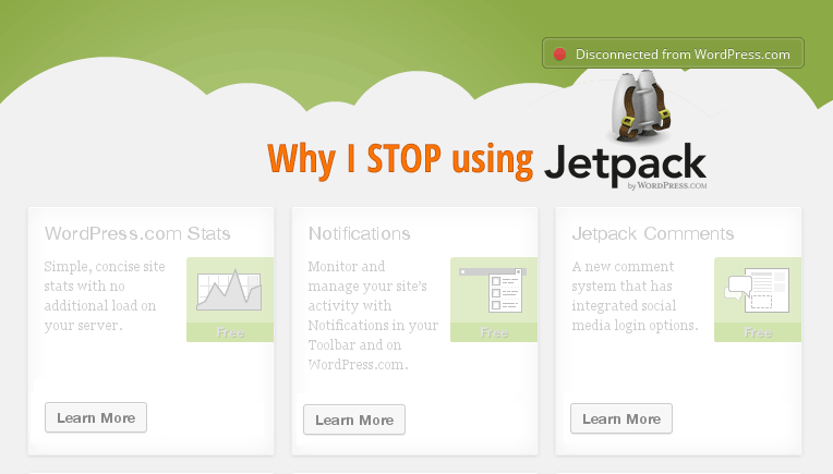 Why I stop using Jetpack plugin