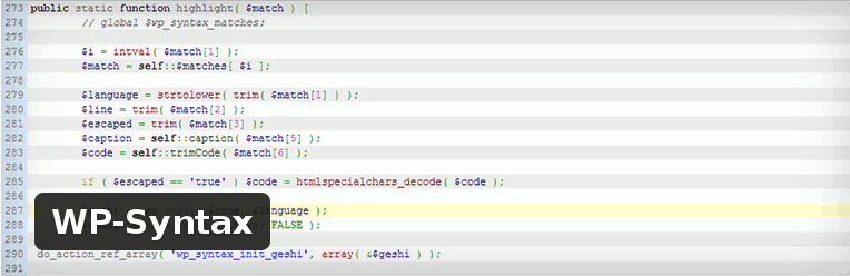WP-Syntax
