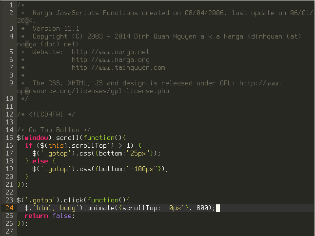 Terminus, Regular 12pt