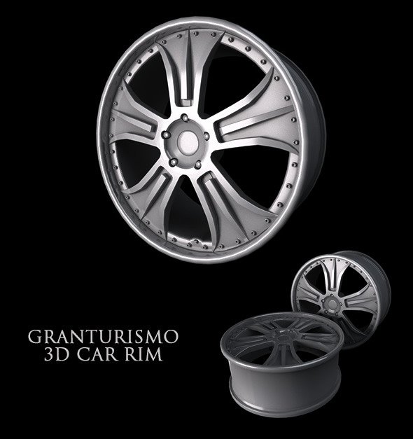 3D Car Rim Granturismo