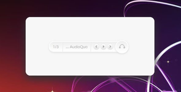 HTML5 Music Player with CSS3 Skins