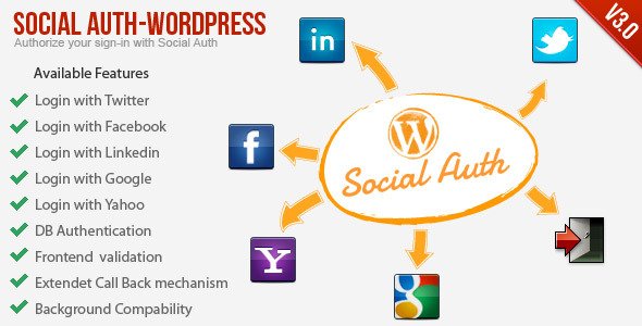 Social Auth WordPress Plugin