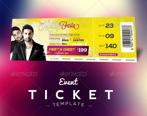 Event Tickets Template