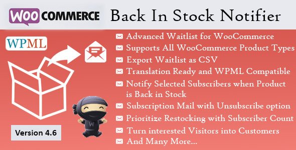 Back In Stock Notifier - WooCommerce Waitlist Pro