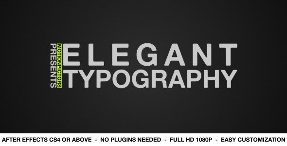 Elegant Typography