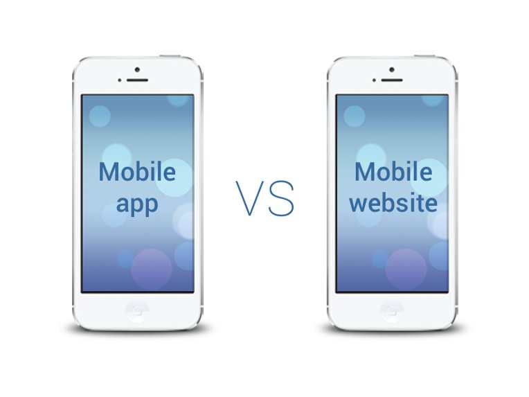 Mobile app vs Mobile website