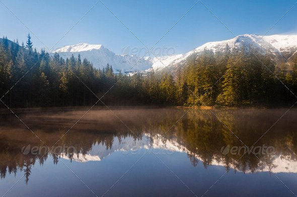 Winter Landscape. Tatra Mountains in Poland