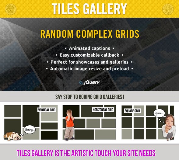jQuery Tiles Gallery