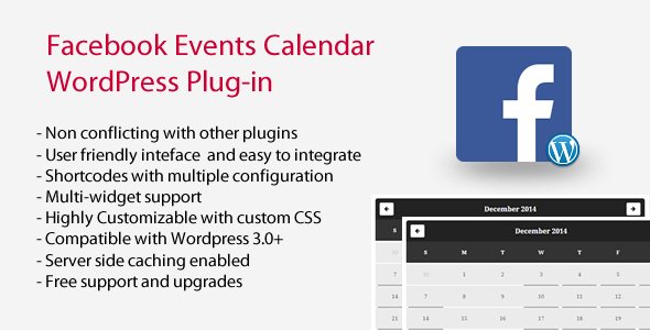 Facebook Events Calendar WordPress Plugin