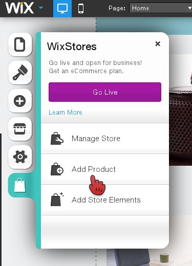 WixStores Add Product