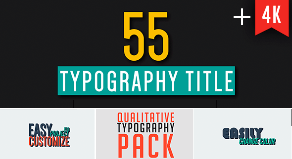 55 Qualitative Typography