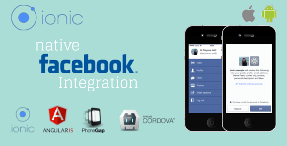 Ionic Facebook Native Integration