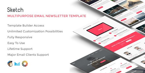 Sketch Responsive Email w/ Builder Access