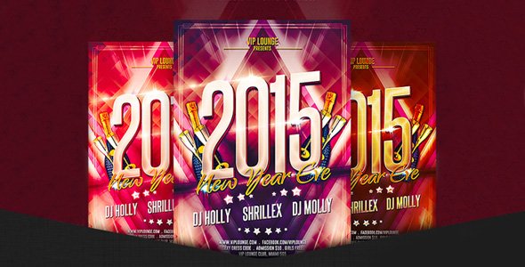 New Year Eve Bash Party Flyer