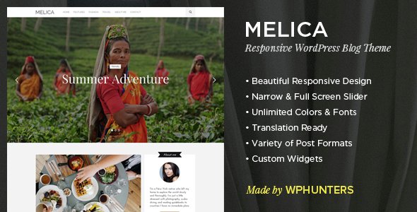 Melica – Responsive WordPress Blog Theme