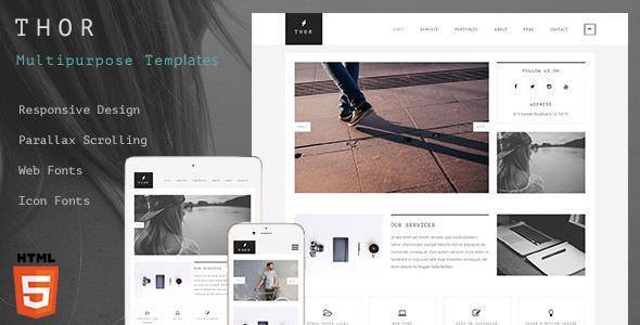 Thor - HTML5 Creative Template