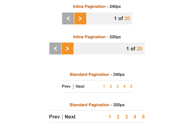 Pagination