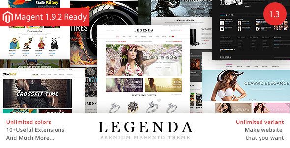 Legenda - Fluid Responsive Magento Theme