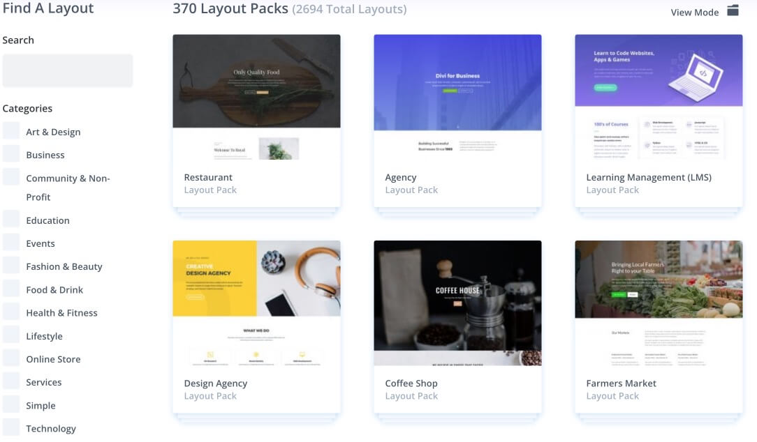 Divi Theme: Perfect for Landing Page Creation in 2025 2 Divi Layout Packs