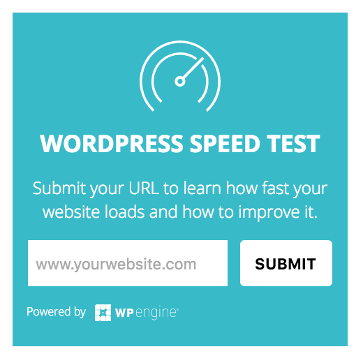 WordPress Speed Test