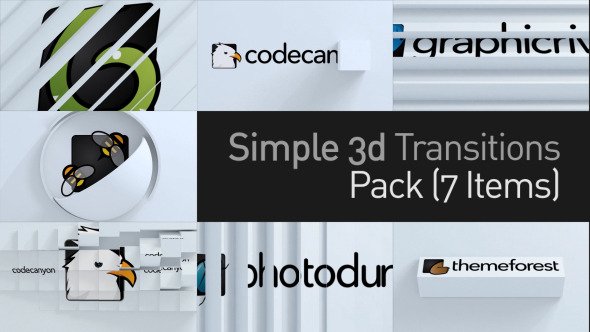 3D Simple Transitions Pack