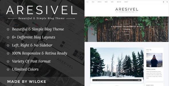 Aresivel - A Responsive WordPress Blog Theme