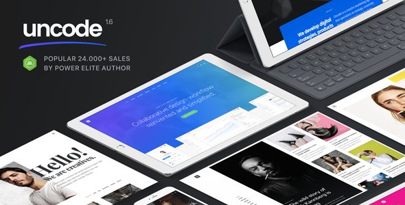 Uncode - Creative Multiuse WordPress Theme