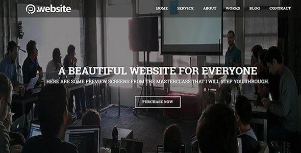 Web Service HTML Template