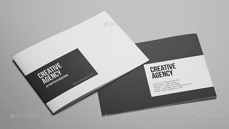 Creative Agency - A5 Portfolio Brochure