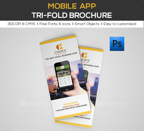 Mobile App Trifold Brochure