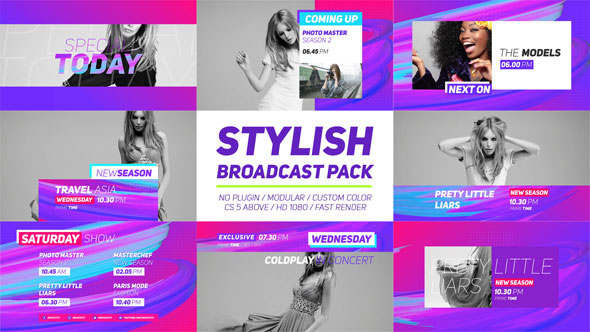 NARGA Friday Freebies #1: October 2017 4 Stylish Broadcast Pack
