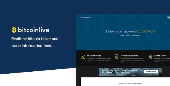 BitcoinLive - Realtime Bitcoin Prices & Info