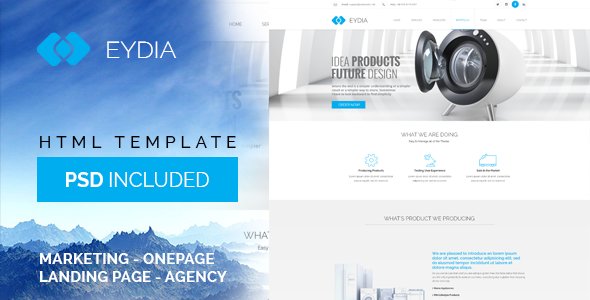 Eydia | Responsive Multi-Purpose HTML5 Template