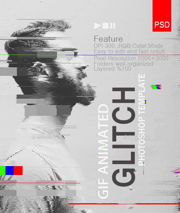 Gif Animated Glitch