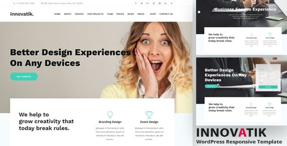 Innovatik - Corporate WordPress Theme