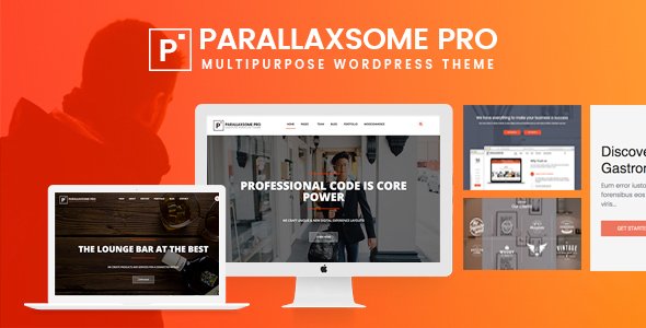 ParallaxSome Pro - Multipurpose WordPress Theme