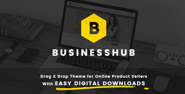 Business Hub | Responsive WordPress Theme For Online Business